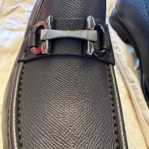 Mens Ferragamo Loafer- Dark Brown Size 8 - Picture 2 of 8